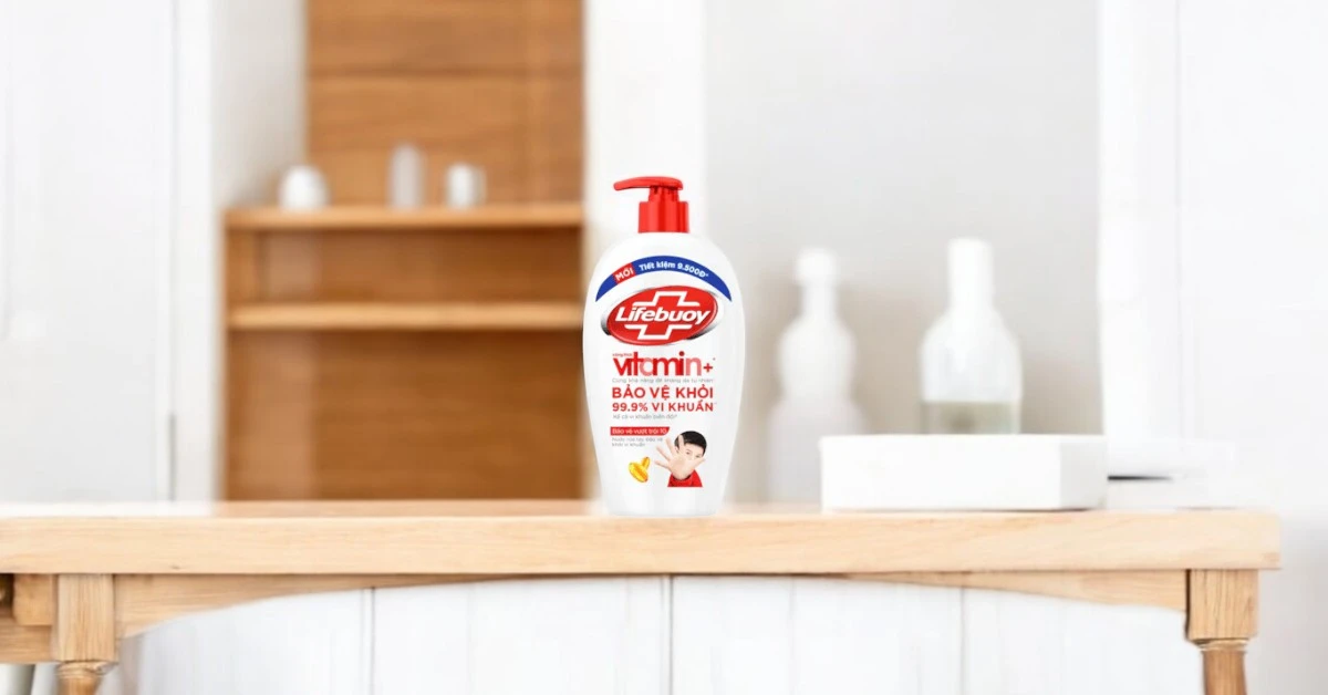 Nước rửa tay Lifebuoy 450Gr (Chai)