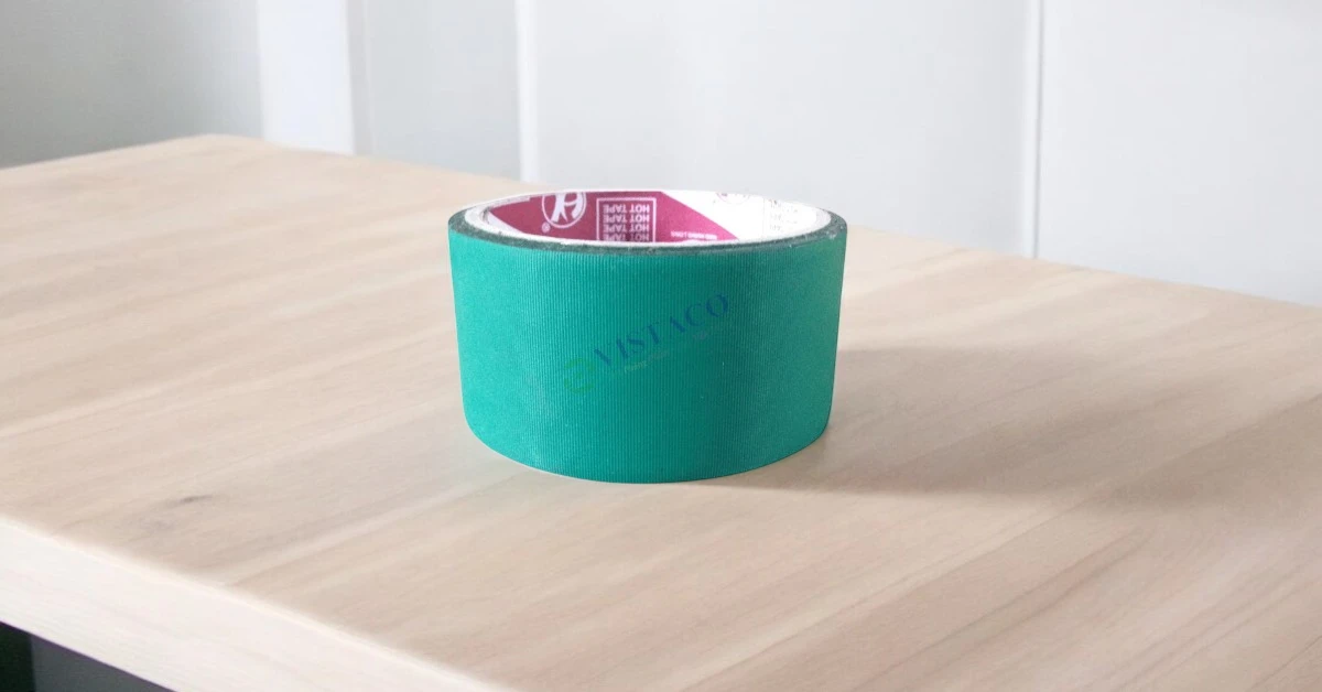 Băng Keo Simili 4.8cm 9Y xanh lá