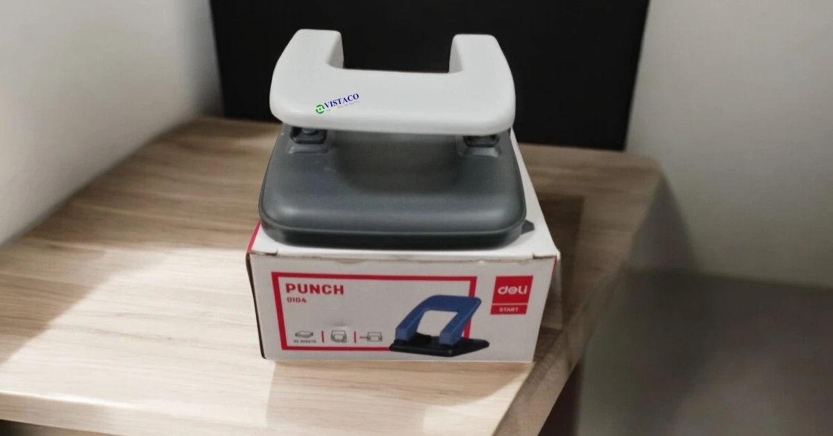 Máy đục lỗ Deli E0104