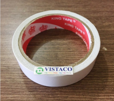 Băng keo 2 mặt 2.4cm 10Yard