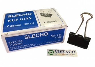 Kẹp bướm SLECHO 25mm ( Kẹp giấy 25mm)
