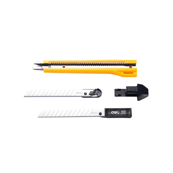 Dao rọc giấy Deli 2031 (D10150) 9mm (  Dao dọc giấy - WD10150 )