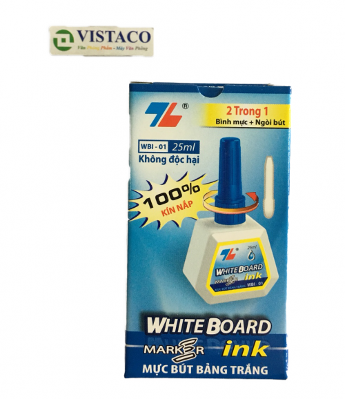 Mực bút lông bảng WBI-01 (Xanh) Thiên Long