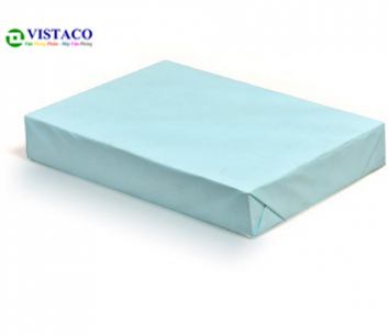 Giấy ford xanh dương A4 80  500 tờ/ram ( Giấy màu ĐL 80 A4 (75 KG) )