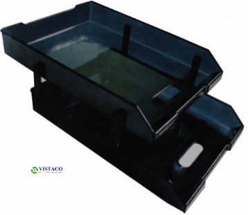 Kệ 2 tầng mica ráp Xukiva No. 175-2 (trụ) ( Kệ 2 tầng ráp mica 175-2  )