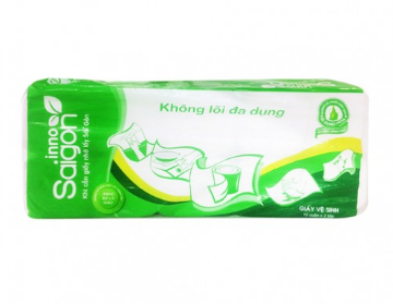 Giấy vệ sinh - Sài gòn Care 10 không lõi - Bao bì mới 2020