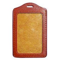 Bảng tên da-dọc, màu nâu