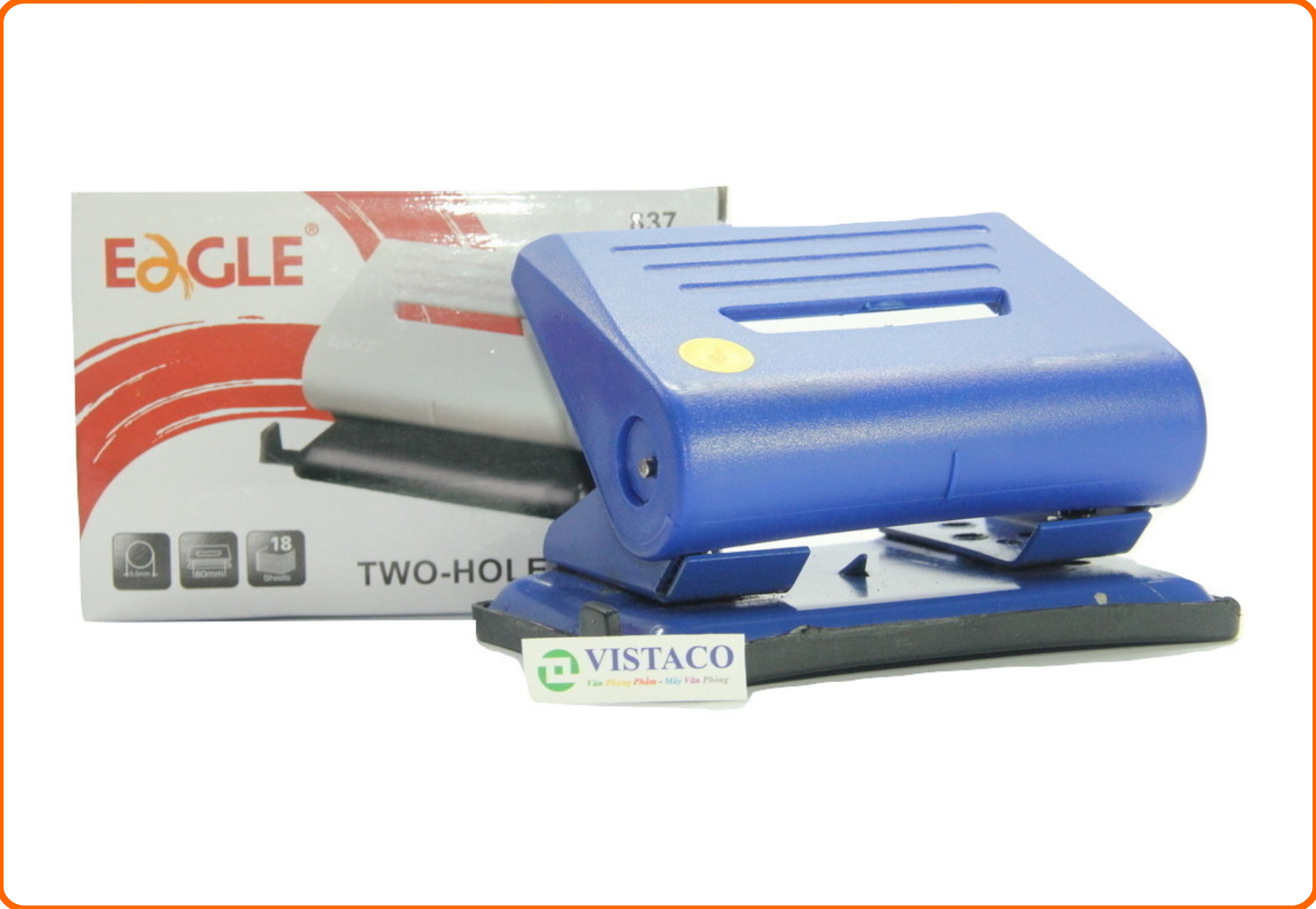 Bấm 2 lỗ Eagle 837