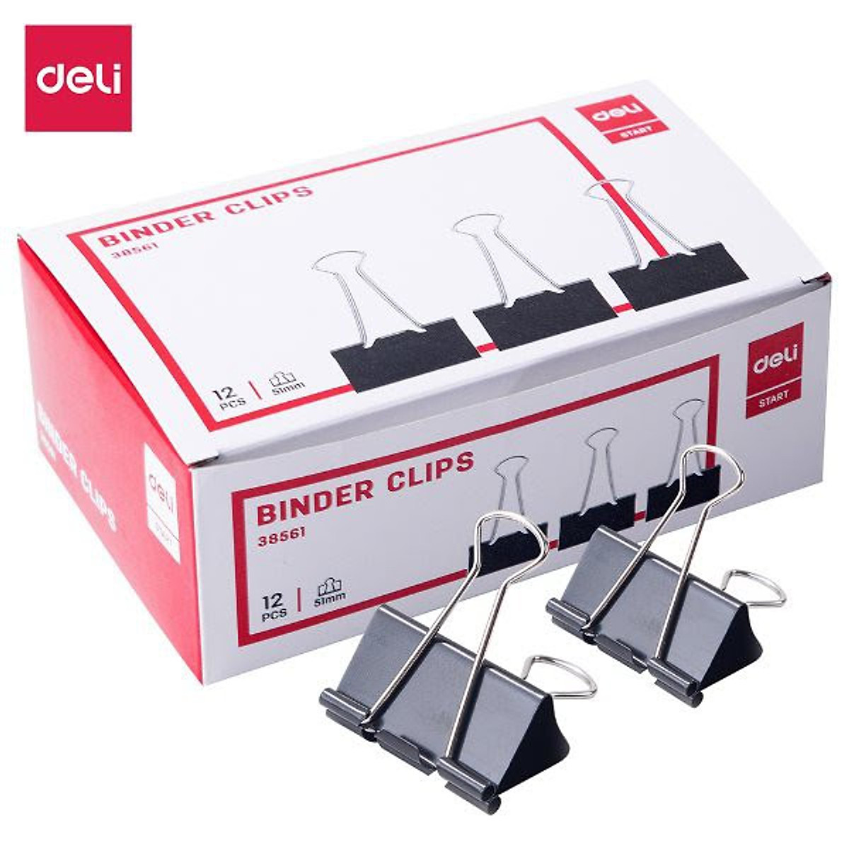 Kẹp bướm 32mm 38563 Deli TRN/S 1/12/120