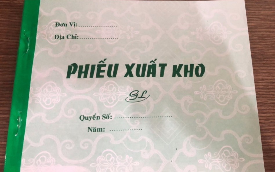 Phiếu xuất  kho 2 liên A5 (50 bộ) 16*21