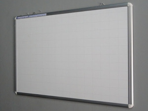 Bảng trắng 1.0m x 1.5m khung nhỏ