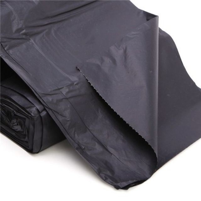 Túi rác đen bóng tiểu đen 44x55