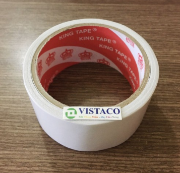 Băng keo 2 mặt 4.8cm ( BĂNG KEO 2 MẶT TRẮNG NƯỚC 48MM )