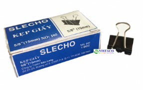 Kẹp bướm SLECHO 15mm ( Kẹp giấy 15 mm)