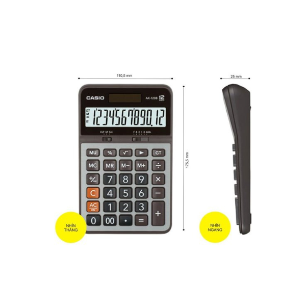 Máy tính Casio Chính hãng AX120B