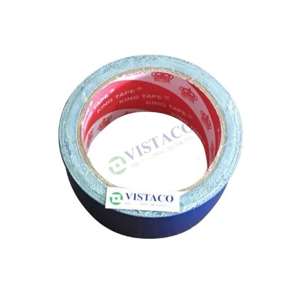 Băng keo vải 4,8cm 10 mét xanh dương