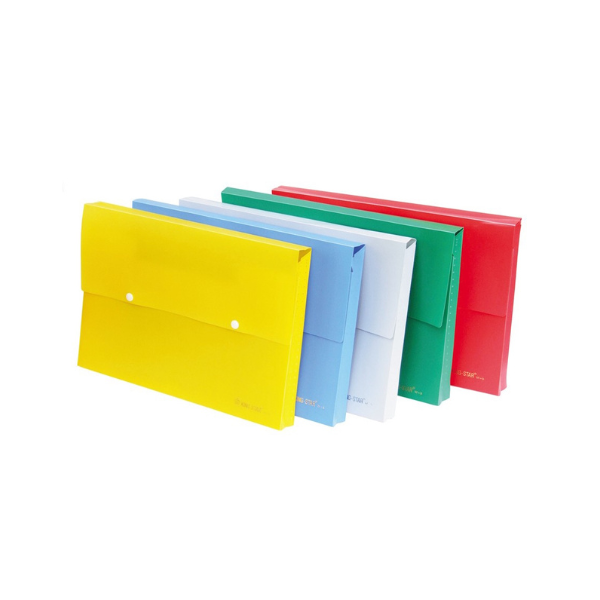 Bìa 2 nút nhựa cứng Kingstar