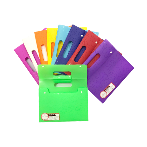 Bìa 2 nút nhựa cứng Kingstar