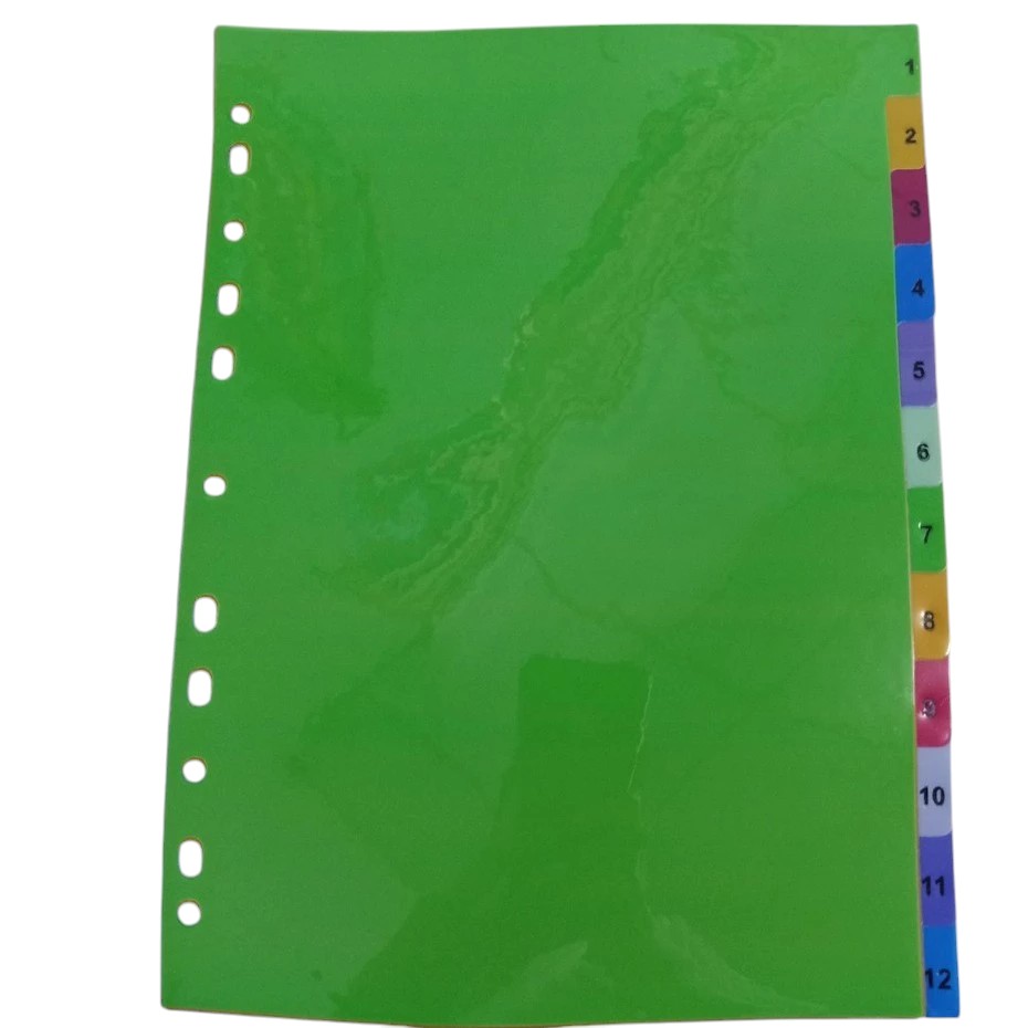 Bìa phân trang giấy 10 số Pgrand