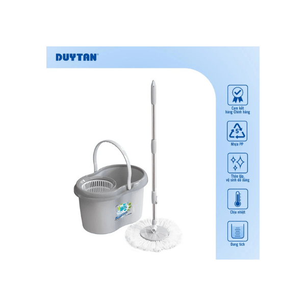 Cây lau nhà Inox 360 Duy tân