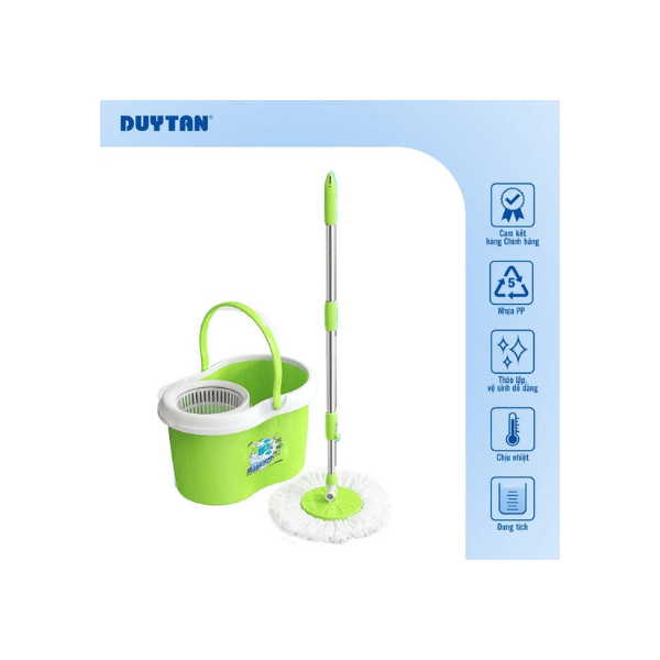 Cây lau nhà Inox 360 Duy tân