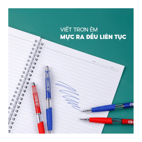 Bút bi TL047 Tango đỏ Thiên Long