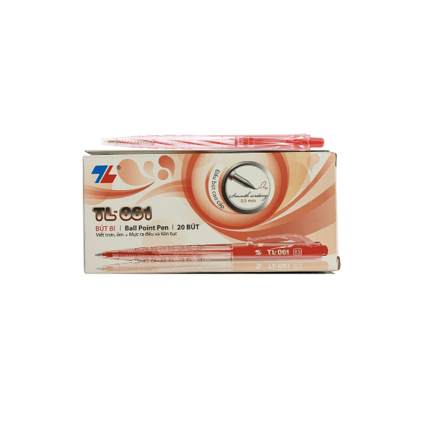 Bút bi TL061 đen Thiên Long