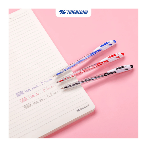 Bút bi TL-079 đỏ Thiên Long
