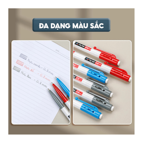 Bút bi TL08 xanh Thiên Long ( Bút Bi TL 08  )