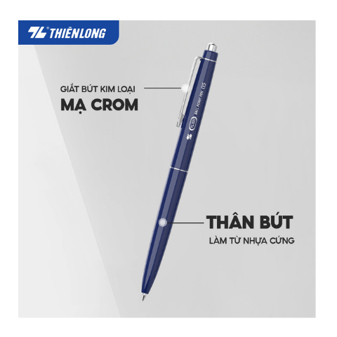 Bút bi TL031 đỏ Thiên Long