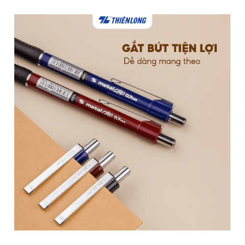 Bút bi TL036 đỏ Thiên Long