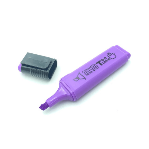 Bút dạ quang Mini-0502 Cenvava tím