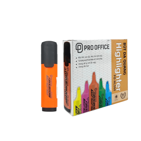 Bút dạ quang PO-HL500 cam (Class Mate)