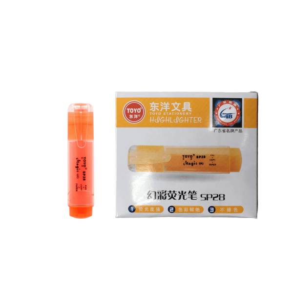 Bút dạ quang toyo cam