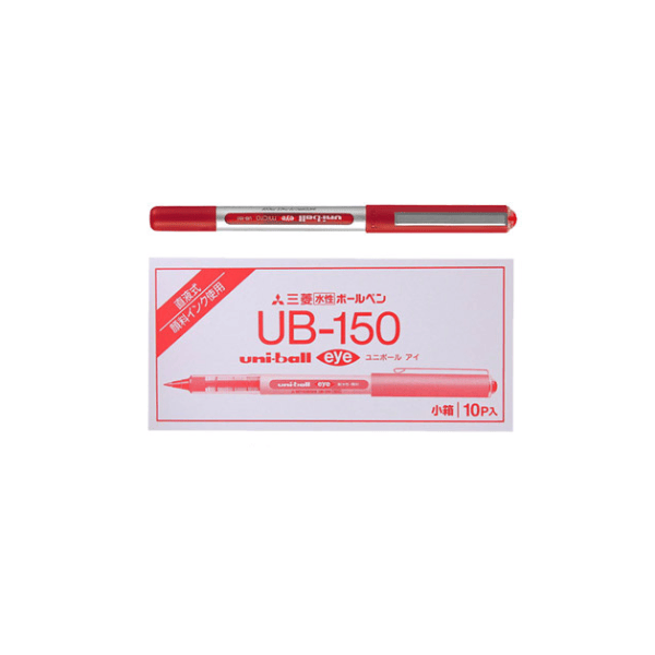 Bút Gel Uniball UB-150 đỏ chính hãng