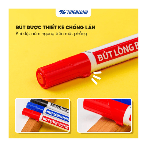 Bút lông bảng WB-03 đỏ Thiên Long