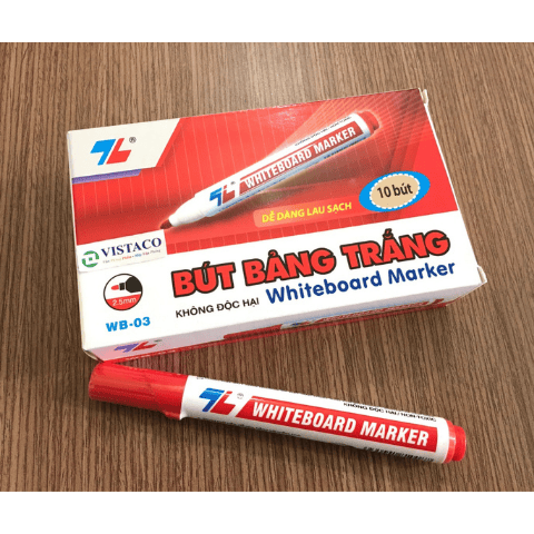 Bút lông bảng WB-03 đỏ Thiên Long