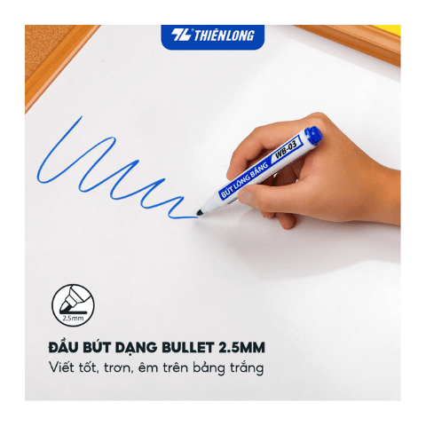 Bút lông bảng WB-03 xanh Thiên Long