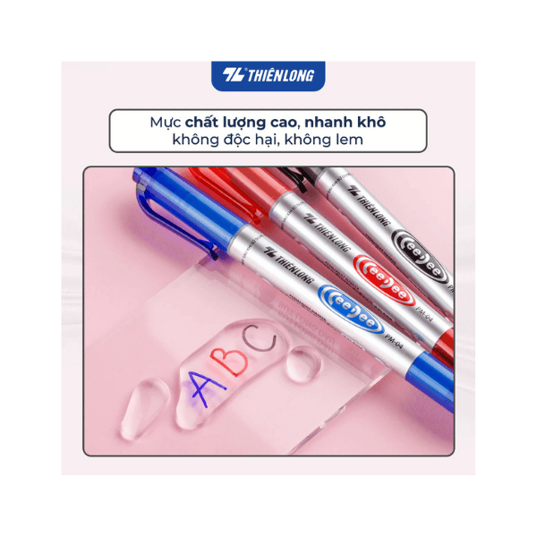 Bút lông dầu PM-04 CeeDee đen Thiên Long