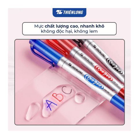 Bút lông dầu PM-04 xanh CeeDee Thiên Long