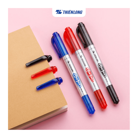 Bút lông dầu PM-04 xanh CeeDee Thiên Long