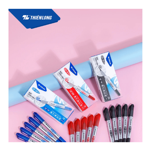 Bút lông dầu PM-04 xanh CeeDee Thiên Long