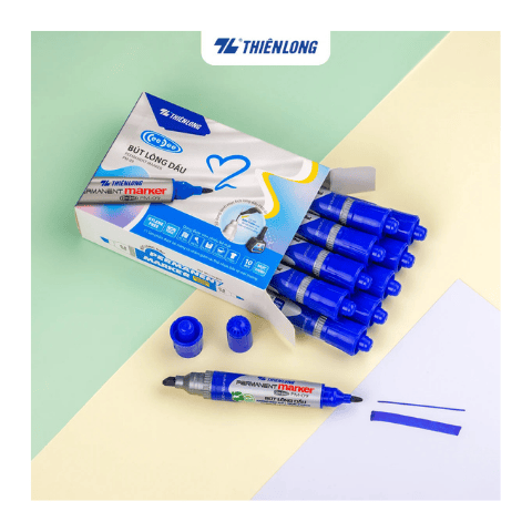 Bút lông dầu PM-09 xanh Thiên Long ( Bút Lông Dầu PM09 )