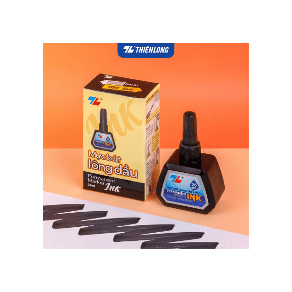 Mực bút lông dầu PMI-01 đen ( Mực Lông Dầu PMI 01 )
