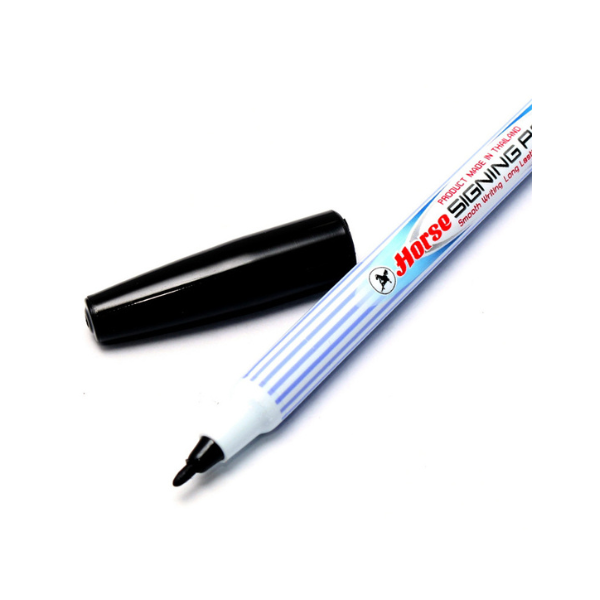 Bút Lông Ký Tên Horse H-110 Đen