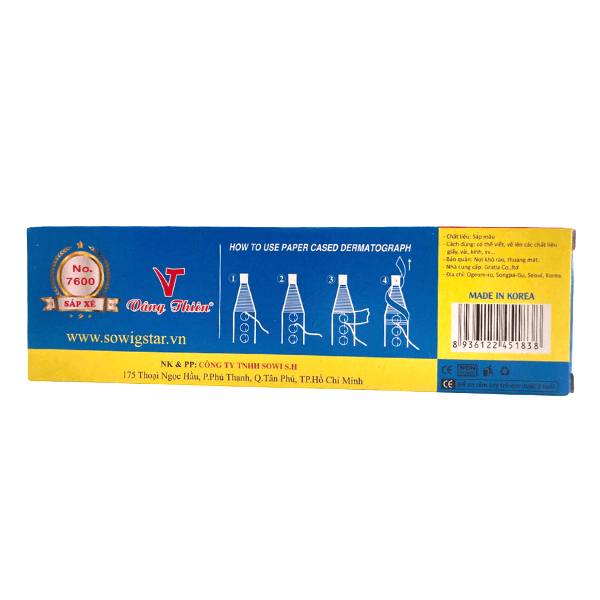 Bút sáp xé Gstar đen 7600