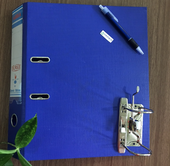 Bìa còng 70mm F4 Abba 2 mặt si (  Bìa còng F 7F  )