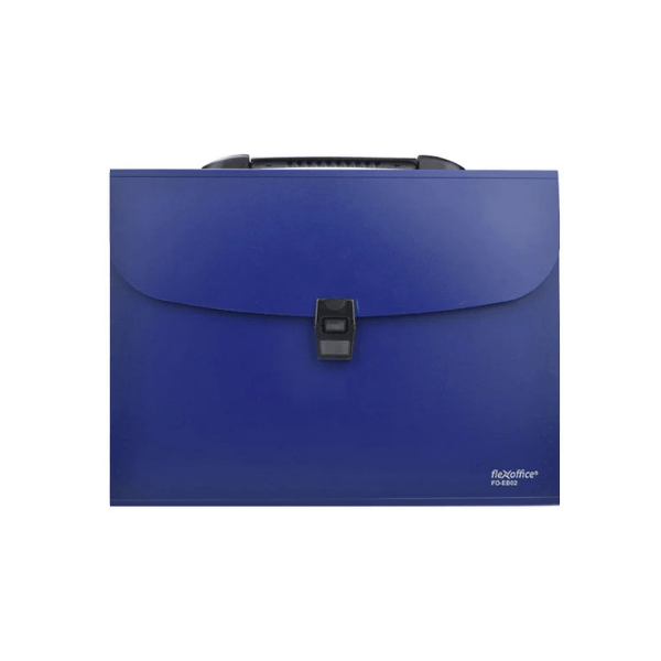 Cặp 12 ngăn FO-EB02 Thiên long đỏ