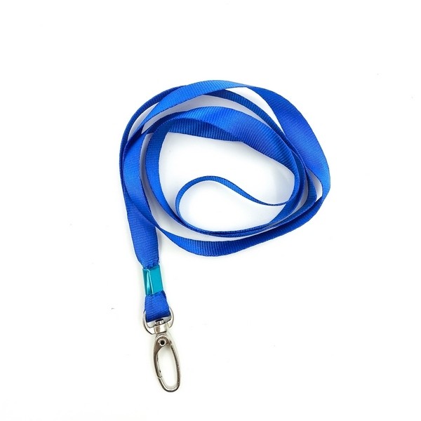 Dây thẻ móc xoay thường - dây lụa (  Dây đeo lụa kẹp )