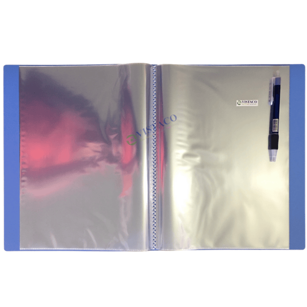 Bìa 20 lá A4 FO-DB01 xanh Thiên Long